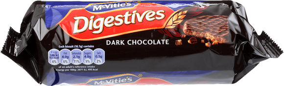 MCVITIE'S: Dark Chocolate Digestives Biscuits, 10.5 oz