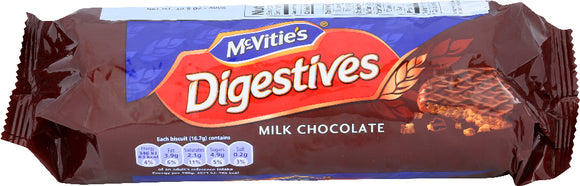 MCVITIES: Digestive Milk Chocolate, 10.5 oz