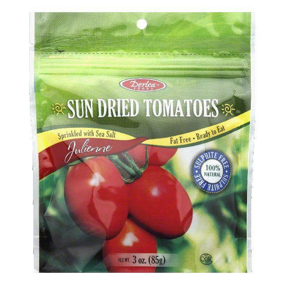 DERLEA: Julienne Sun Dried Tomatoes, 3 oz