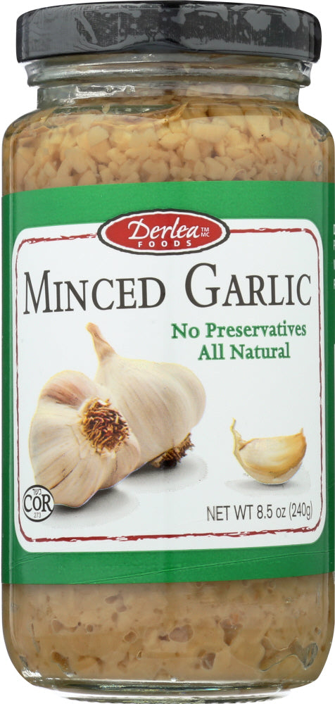 DERLEA: Garlic Minced, 8.5 oz