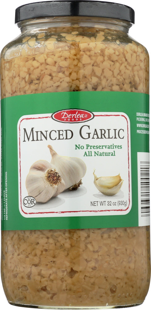 DERLEA: Garlic Minced, 32 oz