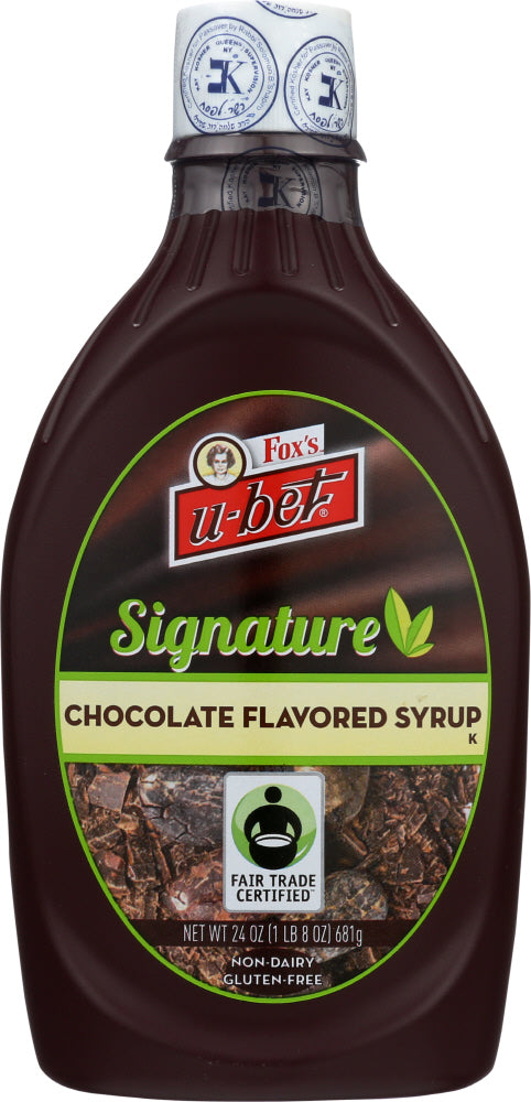 FOX UBET: Chocolate Syrup, 24 fl oz