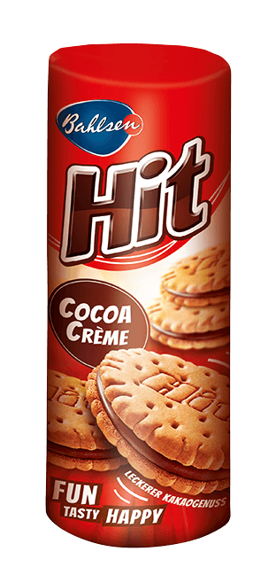 BAHLSEN: Hit Cocoa Creme Cookie, 5.3 oz