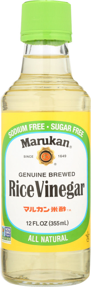 MARUKAN: Genuine Brewed Rice Vinegar, 12 oz