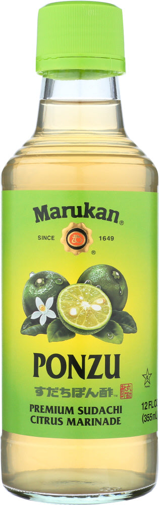 MARUKAN: Marinade Ponzu Sudachi Citrus 12 fo