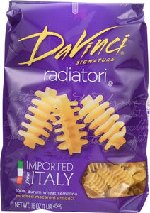 DAVINCI: Radiatori Pasta, 16 Oz