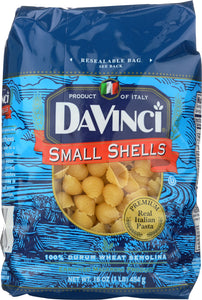 DAVINCI: Small Shells Pasta, 16 oz