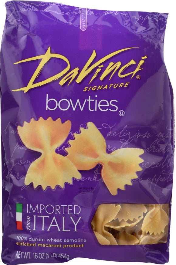 DAVINCI: Bowties Pasta, 16 Oz