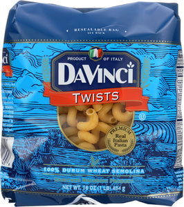 DAVINCI: Twists Pasta, 16 Oz