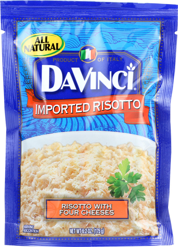 DAVINCI: Risotto 4-Cheese, 6.2 oz