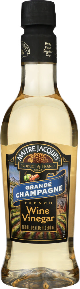 MAITRE JACQUES: Champagne French Wine Vinegar, 16.9 oz