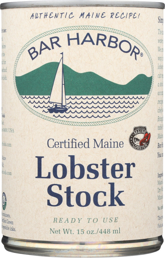 BAR HARBOR: All Natural Maine Lobster Stock, 15 oz