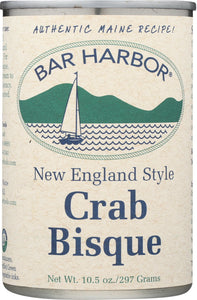 BAR HARBOR: New England Style Crab Bisque All Natural, 10.5 oz