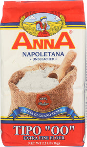 ANNA: Napoletana Tipo "00" Extra Fine Flour, 2.2 lb