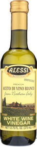 ALESSI: Italian White Wine Vinegar, 12.75 Oz