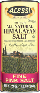 ALESSI: Himalayan Salt Pink Fine, 24 oz