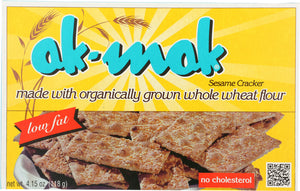 AK-MAK: Stone Ground Sesame Cracker, 4.15 Oz