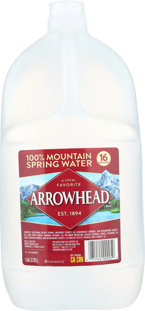 ARROWHEAD: Mountain Spring Water, 1 Gallon