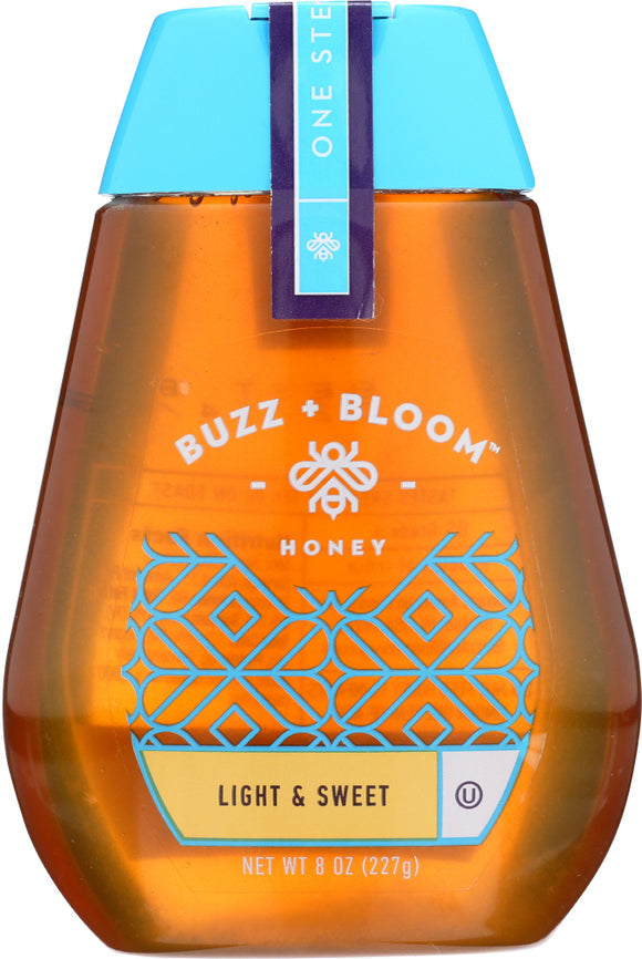 BUZZ & BLOOM: Honey Light and Sweet, 8 oz