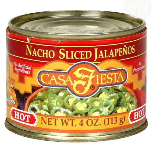 CASA FIESTA: Sliced Jalapeno Nacho, 4 oz