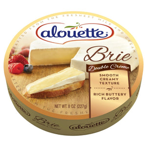 ALOUETTE: Cheese Baby Brie Petite Double, 8 oz