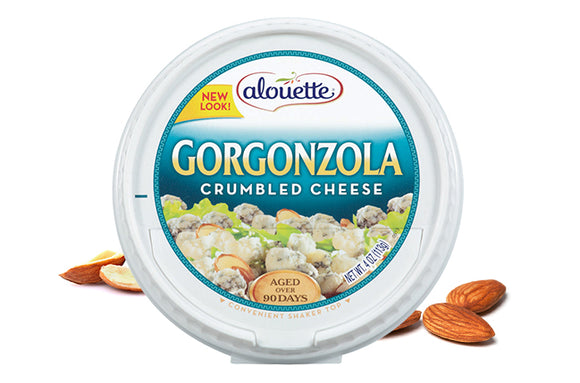 ALOUETTE: Cheese Crumbled Gorgonzola, 4 oz