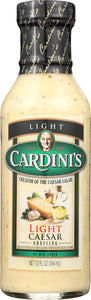 CARDINI'S: Light Caesar Dressing, 12 oz