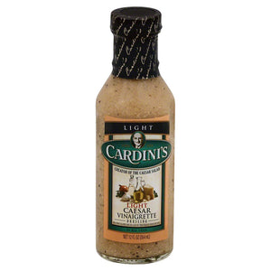 CARDINI'S: Light Caesar Vinaigrette Dressing, 12 oz