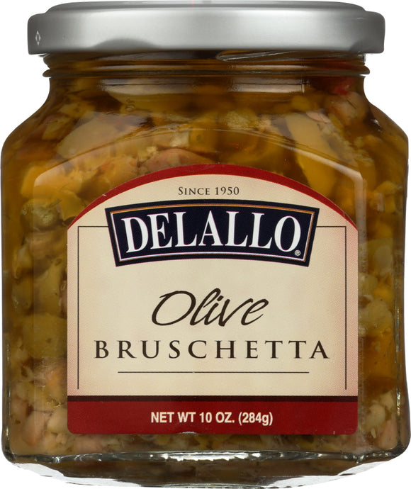 DELALLO: Olive Bruschetta, 10 oz