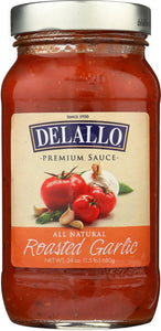 DELALLO: Roasted Garlic Marinara Sauce, 24 oz