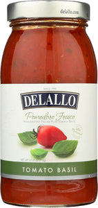 DELALLO: Pomodoro Fresco Tomato Basil Sauce, 25.25 oz