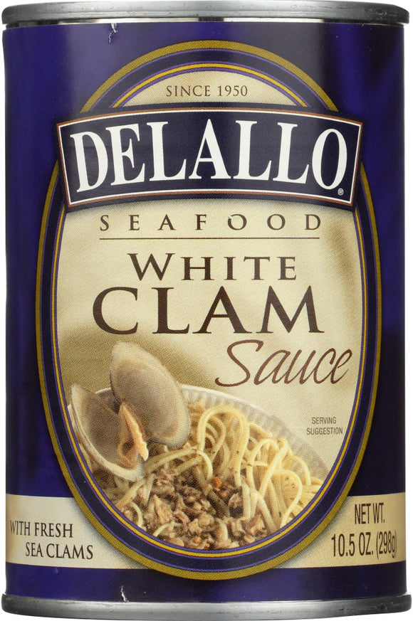 DELALLO: White Clam Sauce, 10.5oz