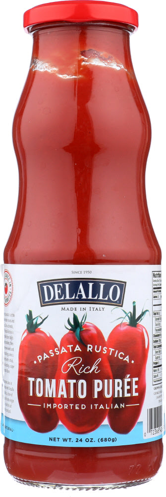 DELALLO: Passata Rich Tomato Purée , 24oz