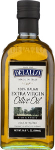 DELALLO: Cold Pressed Extra Virgin Olive Oil, 16.9 oz