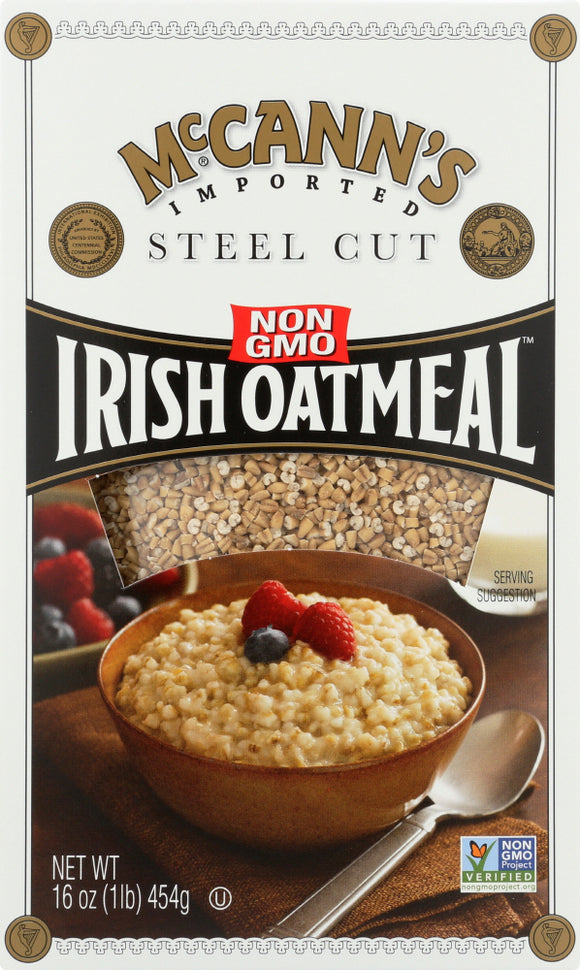 MCCANN'S: Irish Oatmeal Steel Cut Oats, 16 oz