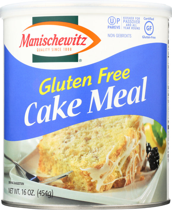 MANISCHEWITZ: Gluten Free Cake Meal, 16 oz