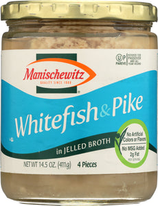 MANISCHEWITZ: White Fish Pike Jellied, 14.5 oz