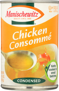 MANISCHEWITZ: Chicken Consomme Condensed Soup, 10.5 Oz