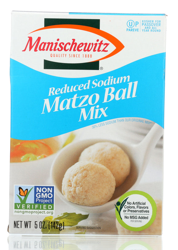 MANISCHEWITZ: Matzo Ball Mix Reduced Sodium, 5 oz