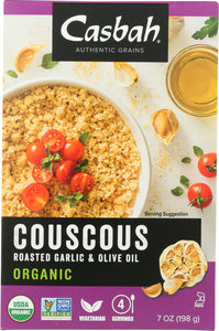 CASBAH: CousCous Roasted Garlic & Olive Oil, 7 oz