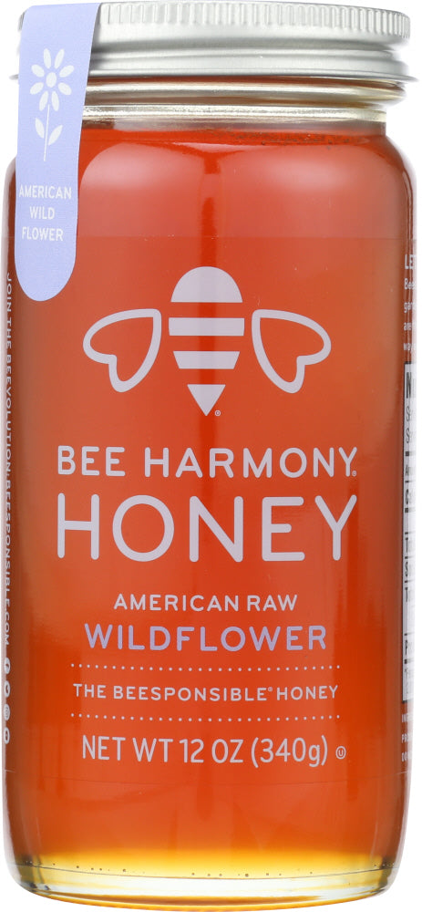 BEE HARMONY: Honey American Wildflower, 12 oz