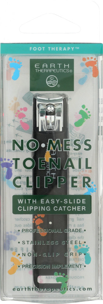 EARTH THERAPEUTICS: Clipper Toe Nail with Clipping Catcher, 1 ea