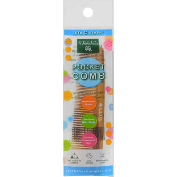 EARTH THERAPEUTICS: Comb Pocket, 1 ea