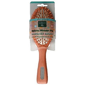 EARTH THERAPEUTICS: Pin Brush Wooden Small, 1 ea