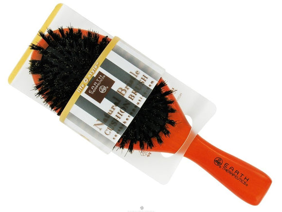 EARTH THERAPEUTICS: Brush Natural Bristle Cushion, 1 ea