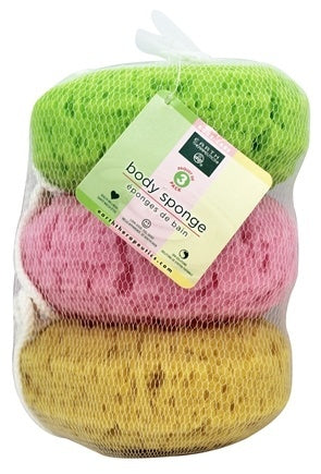 EARTH THERAPEUTICS: Sponge Basic Synthetic 3 Pack, 1 pk