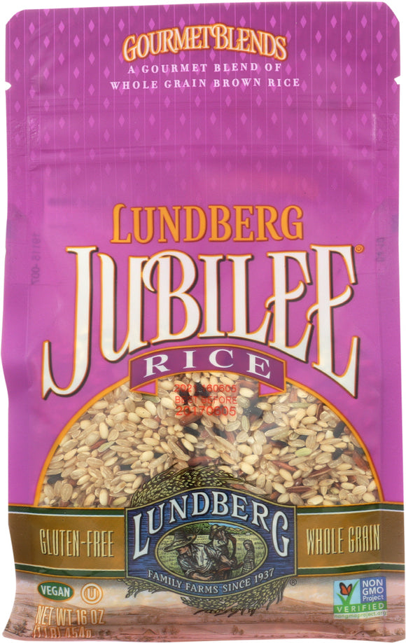 LUNDBERG: Jubilee Whole Grain Brown Rice, 1 lb