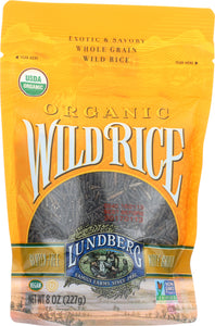 LUNDBERG: Organic Wild Rice, 8 oz