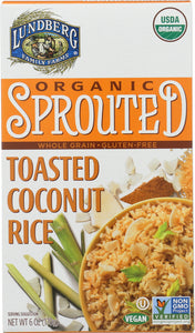 LUNDBERG: Toasted Coconut Rice, 6 oz