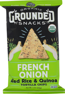 LUNDBERG: Red Rice & Quinoa French Onion Chips, 5.5 oz